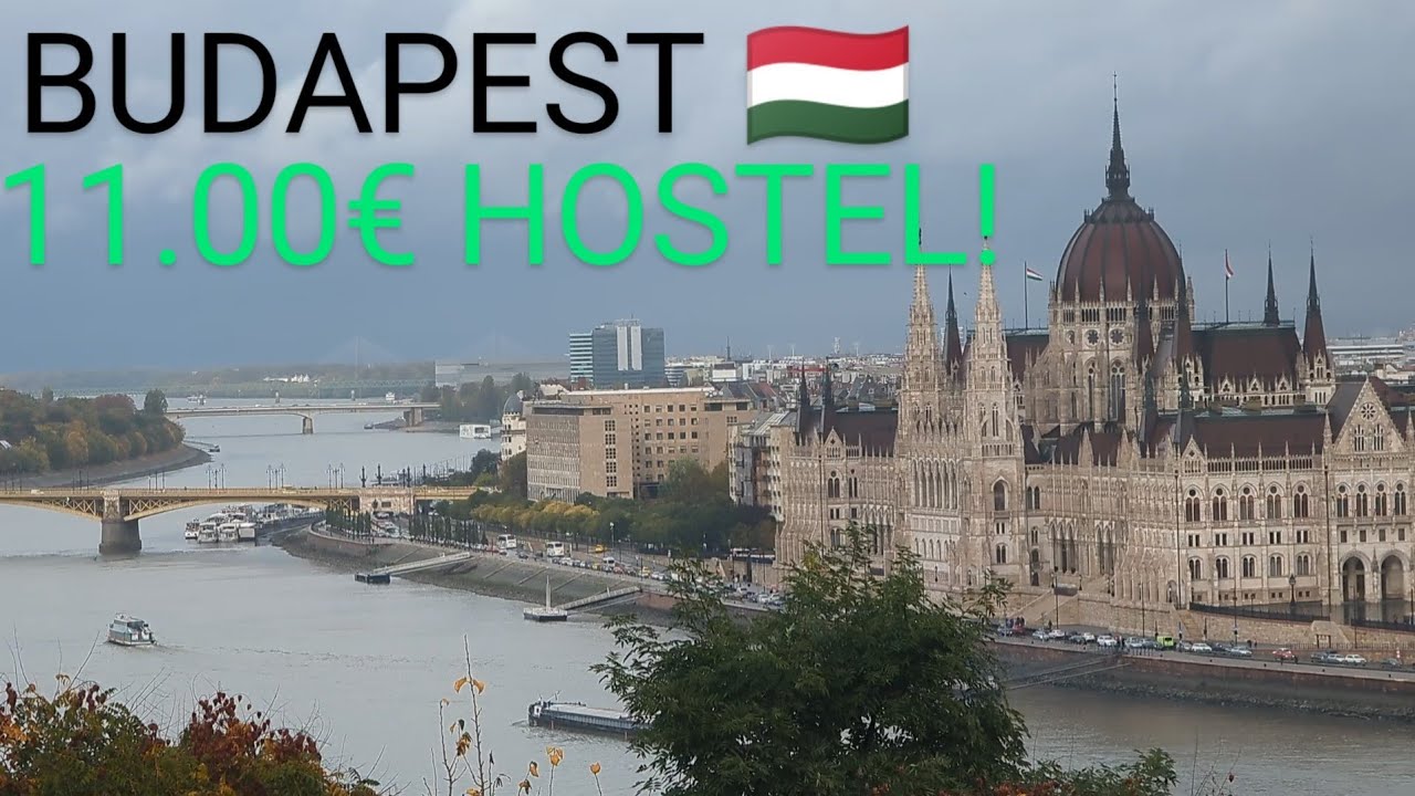 I Slept at a Hostel for 11€ in BUDAPEST! It Surprised Me! Interrailing Europe - Day 5!