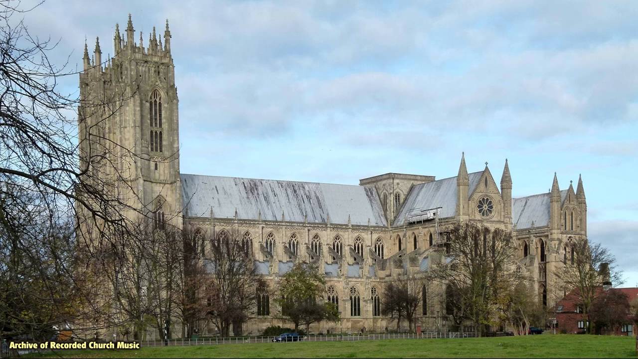 BBC Choral Evensong: Beverley Minster 1983 (Alan Spedding)