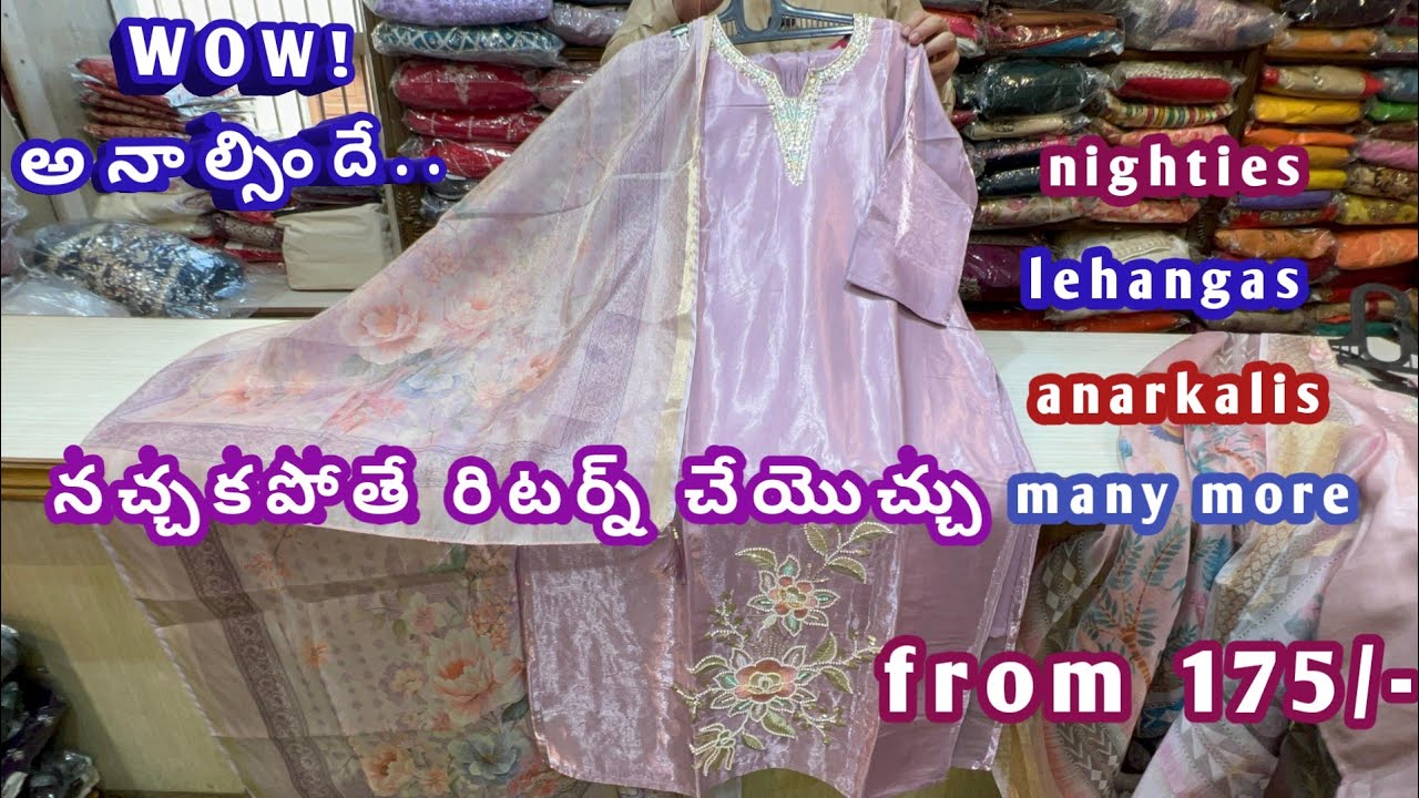 Most trending kurtis nighties 3 peice sets croptops shararas lehangas bridal lehangas