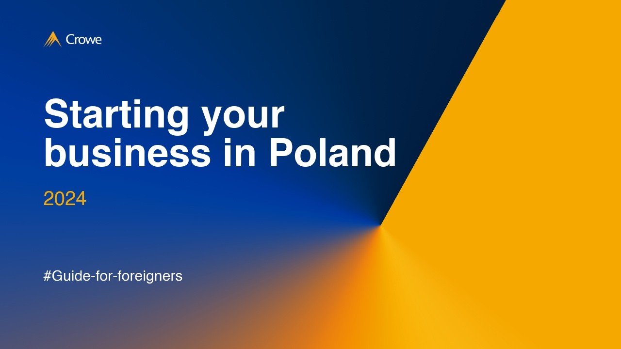 Webinar: Starting business in Poland 2024