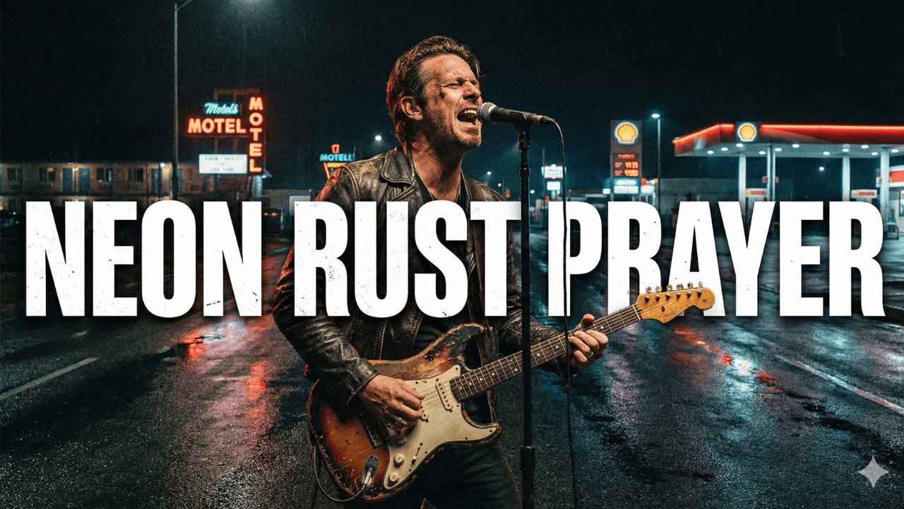 NEON RUST PRAYER – Soulful Night Drive Highway Rock