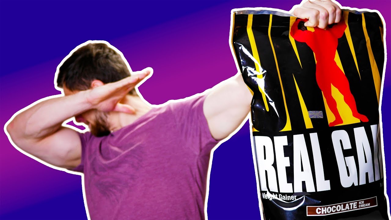 Есть ли белок в гейнере? Обзор Universal Nutrition REAL GAINS
