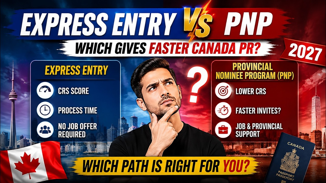 🇨🇦 Express Entry или PNP 2027 | Что быстрее дает ПМЖ в Канаде?
