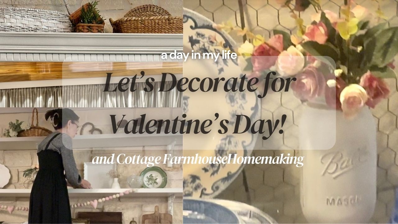 Decorate with Me for Valentine's Day!
