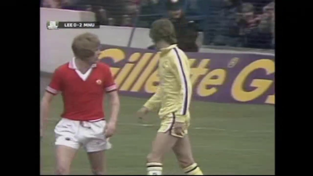 Leeds United v Manchester United FA Cup Semi-Final 1976/77