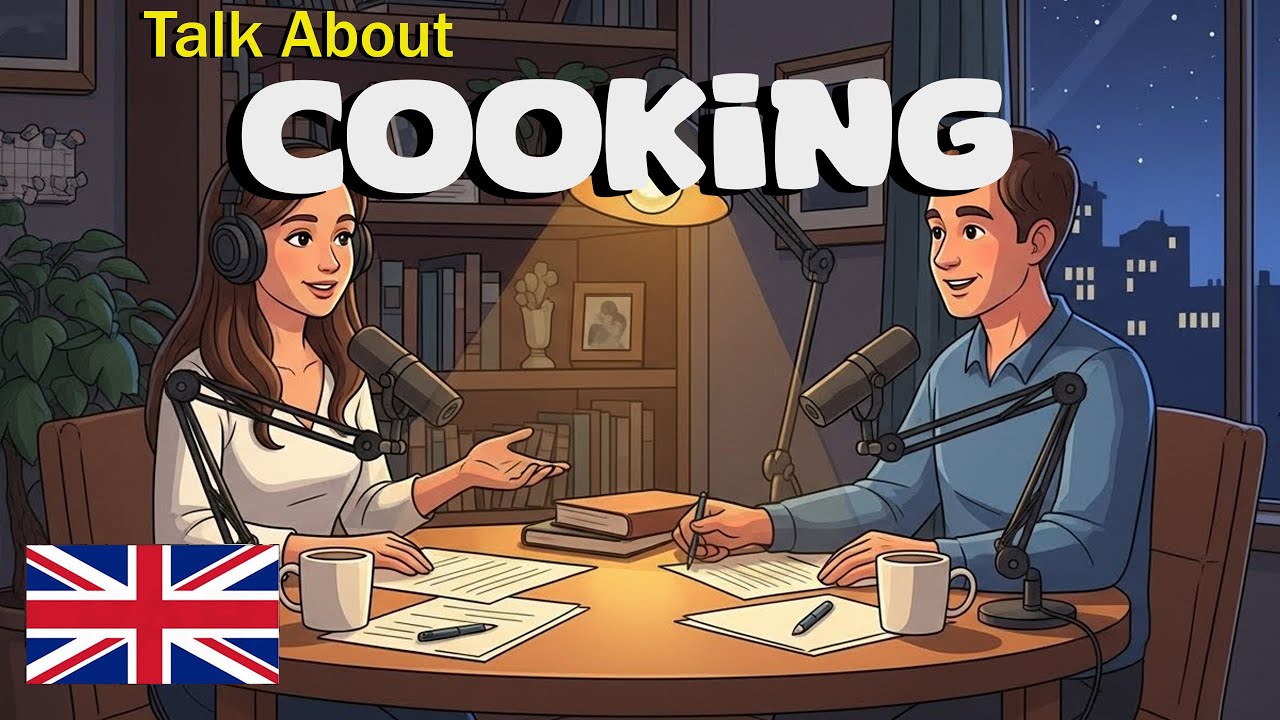 How To Talk About Your Cooking In English  | Easy English Conversation Practice