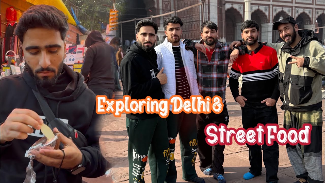exploring delhi's famous choor bazaar  😆|| and jamia masjid delhi's famous street food 🥘