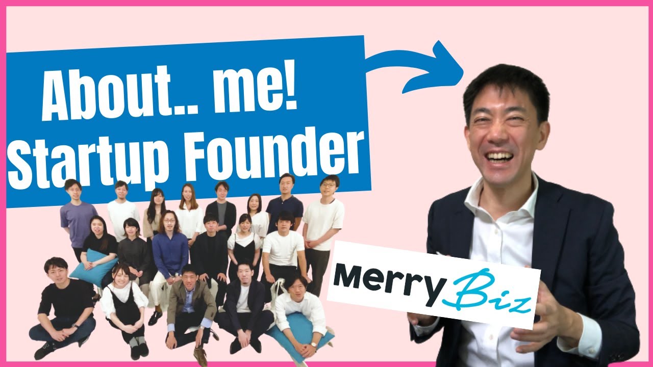 About myself: Hiroki Kudo: Startup Founder