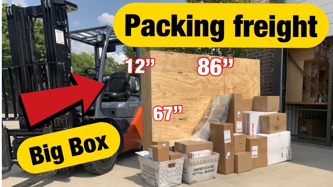 HOW TO PACK/CRATE LARGE HEAVY FRADGILE AUTO PARTS | eBay Business | eBay Sales | Freight Shipping