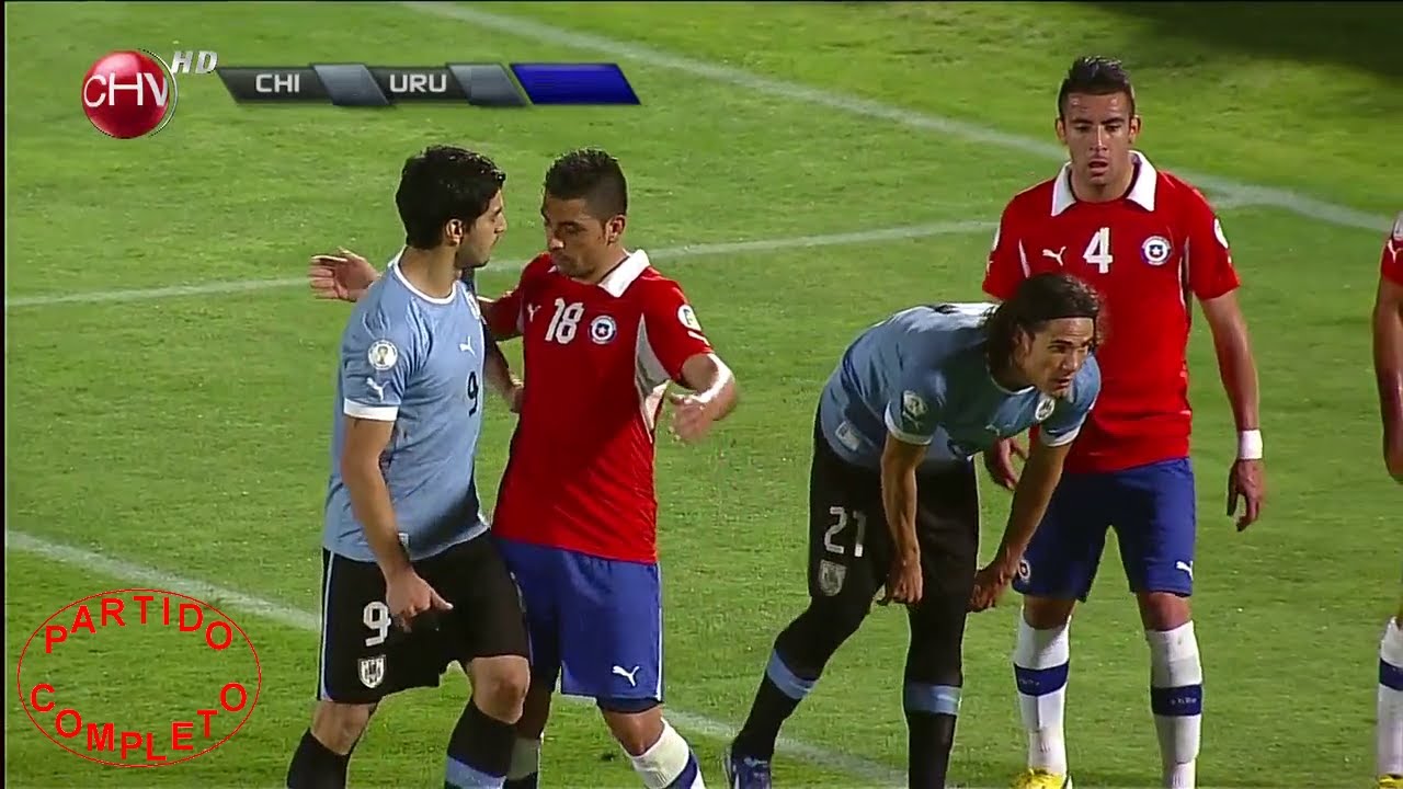Chile 🇨🇱 vs 🇺🇾 Uruguay, 720p, Eliminatorias 2014 (CHV HD) #LaRojaku_partidos