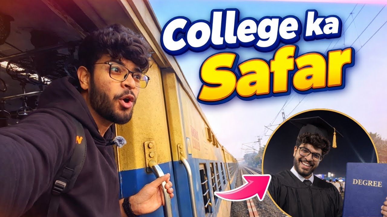 My COLLEGE JOURNEY 🤩| Degree mil gayi 🎓| CONVOCATION Vlog