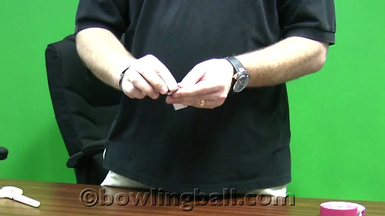 How To Apply Protecting Tape - BowlVersity Video by bowlingball.com
