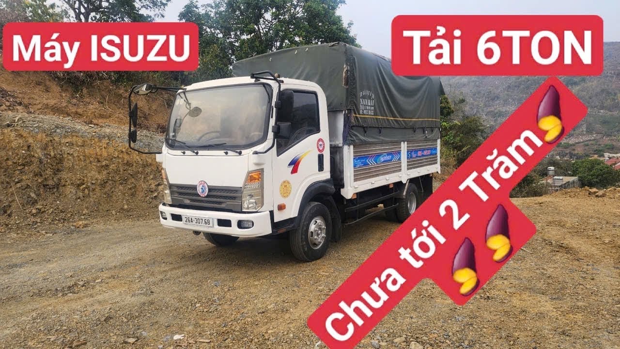 Tải 6TON sx 2015 phanh hơi lockê máy cơ IZUSU thùng 4m2 máy gầm tốt BG176t  0986844367-0986700999 