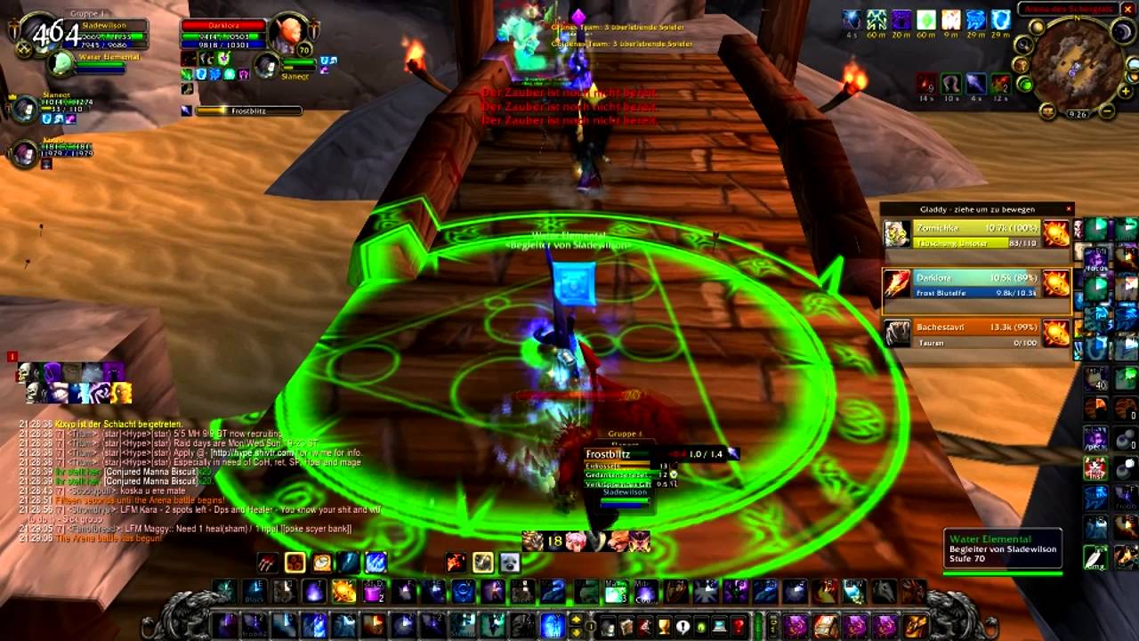 WoW Arena TBC 2.4.3 RMP vs. RMD (lvl 70 TBC)