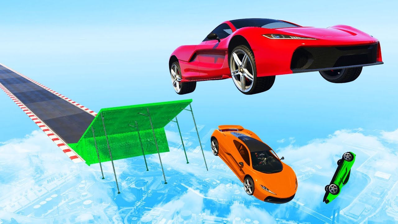 ONLY ONE CAN MAKE THE JUMP! - GTA 5 Funny Moments