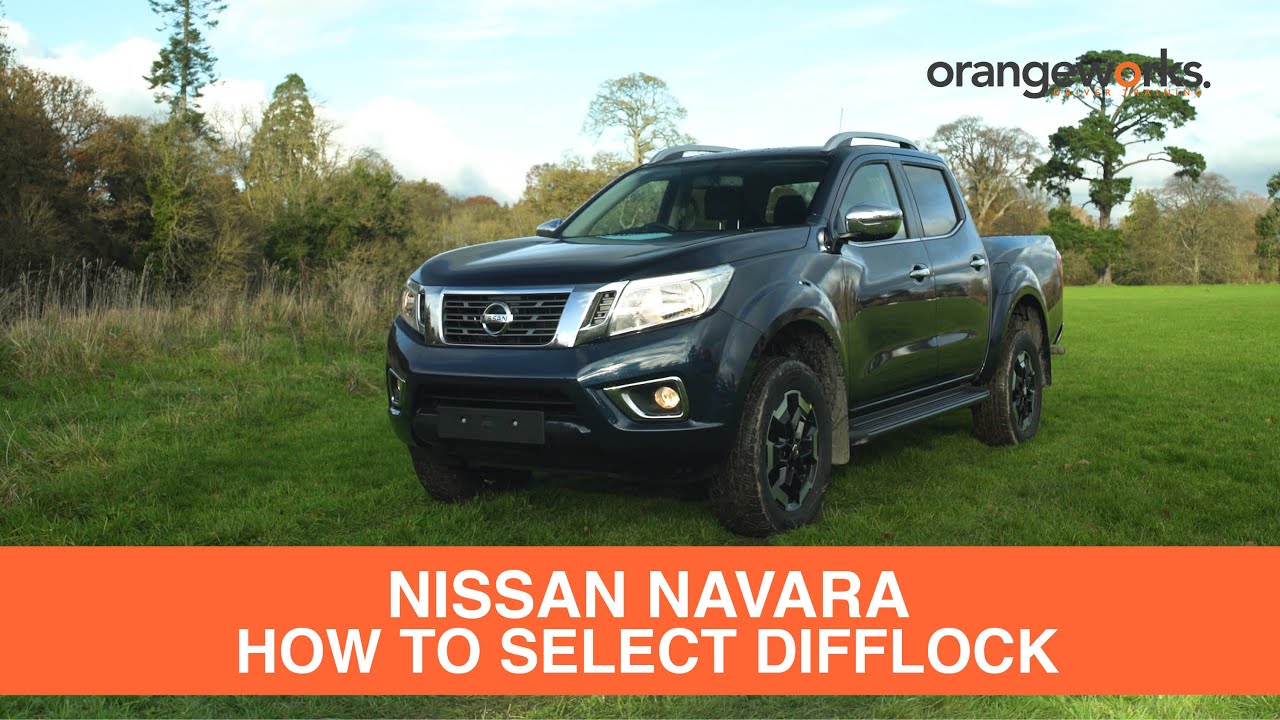 How to select Difflock in your Nissan Navara