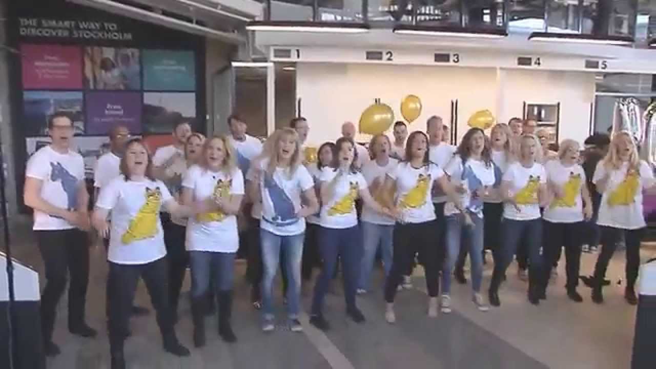 Surprise visit by ABBA The Museum/The Choir