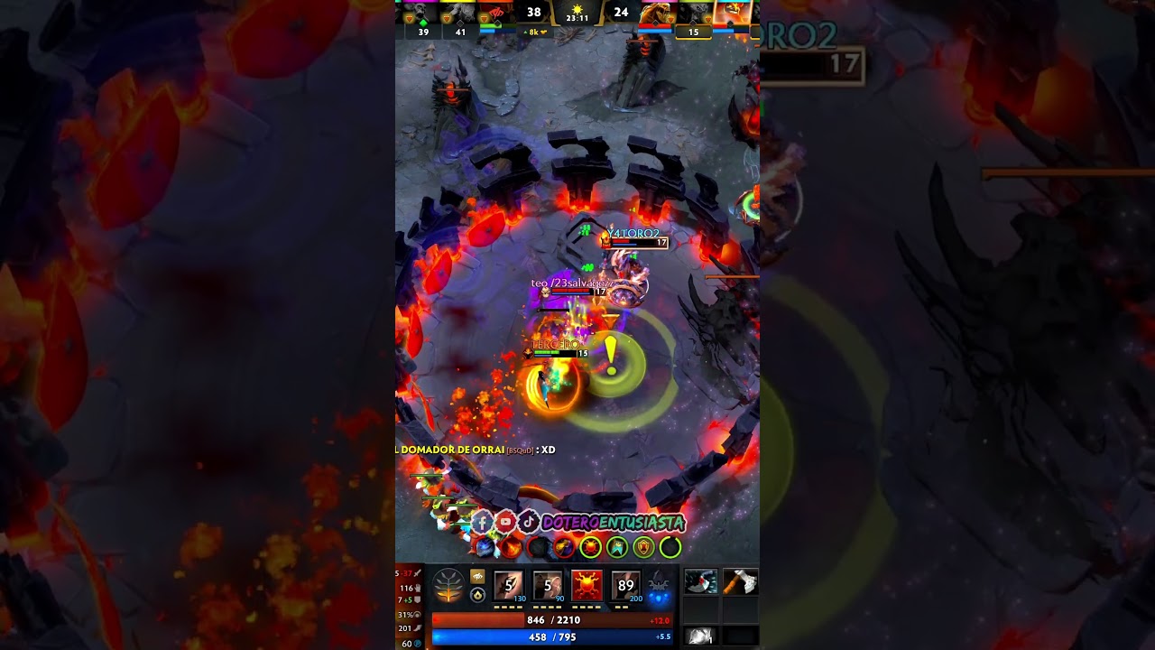 Nadie puede vencer a Mars dentro de su Arena de Sangre ⚔️🩸🩸 #dota2 #dota2highlights