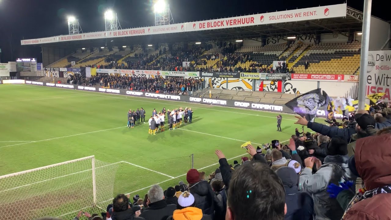 2e Afdeling VV A ⚽️; KSC Lokeren-Temse ⚔️ KFC Sparta Petegem: 1 - 0 🙌🏻🥳😁! ⚪️⚫️🟡❤️