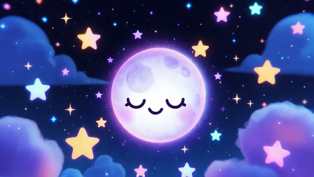 Moonlight Sleepy Song for Kids | Twinkle Shh Good Night | Calming Lullaby & Bedtime Rhyme