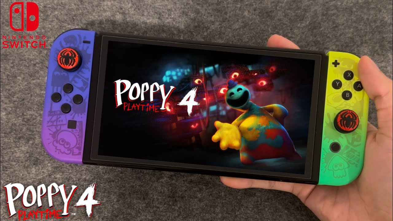 Poppy Playtime: Chapter 4 on Nintendo Switch Oled Gameplay | Switch Oled Gameplay