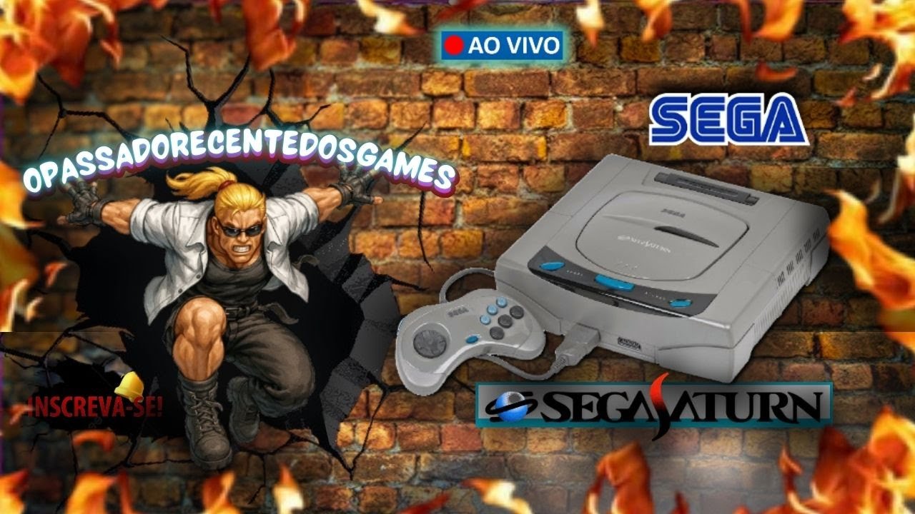 SEGA SATURNO AO VIVO!