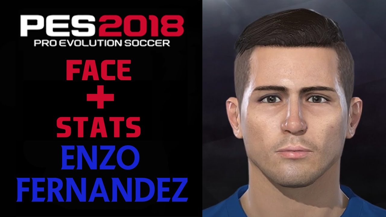 COMO CREAR A ENZO FERNÁNDEZ EN PES 2018 | HOW TO CREATE | FACE Y STATS 2023 | COMO FAZER