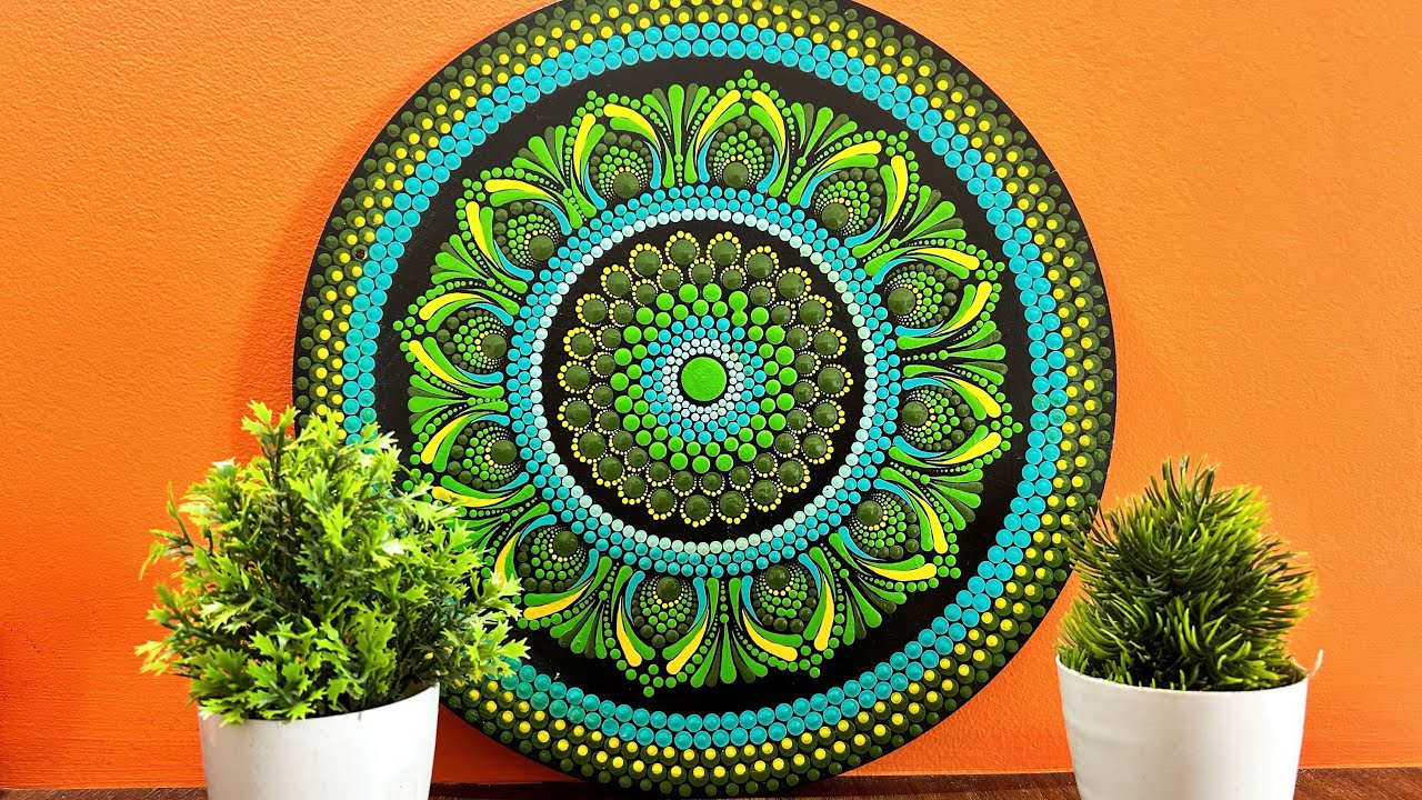 Dot Mandala Art Tutorial | Step by Step Guide | Dot Mandala Art for Beginners