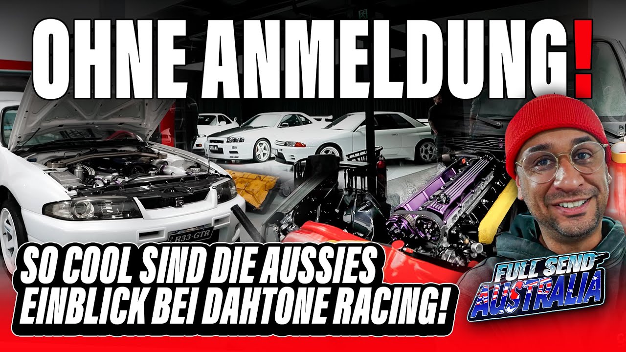 JP Performance - Ohne Anmeldung! So cool sind die Aussies | Einblick bei Dahtone Racing!