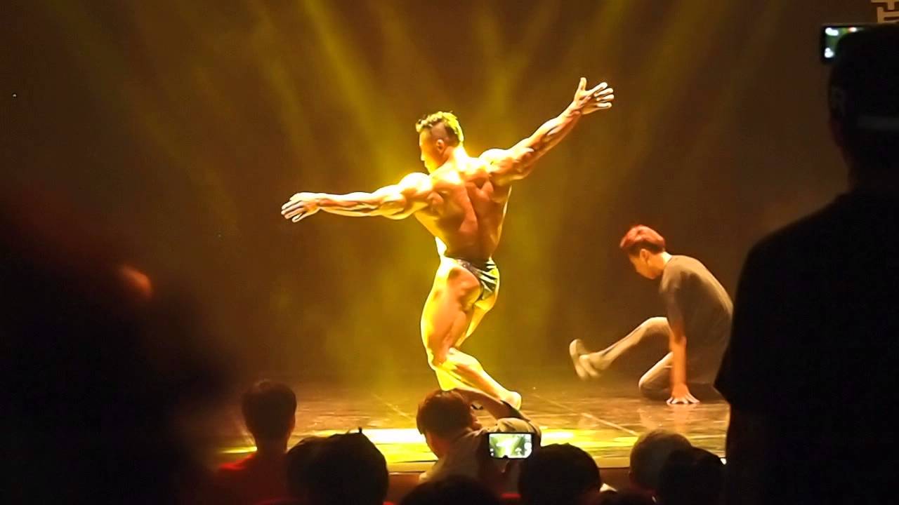 머슬매니아 김준호선수 찬조공연