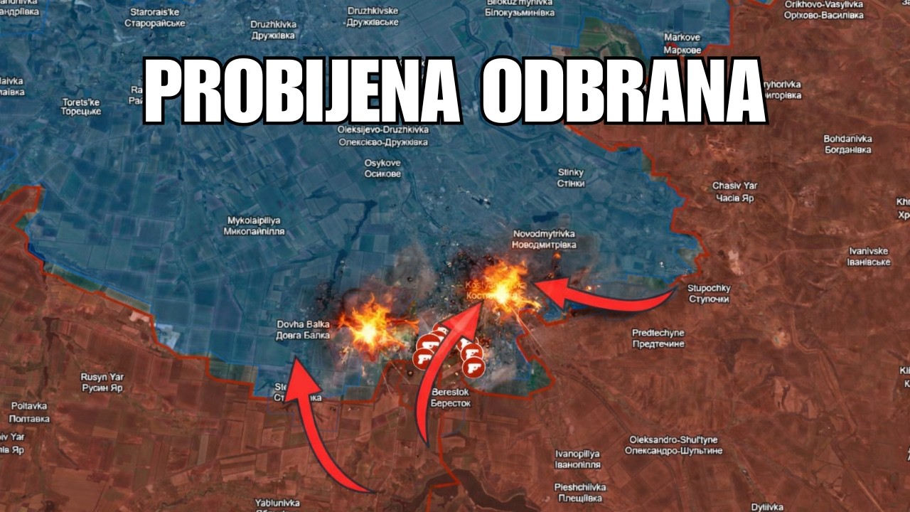 Napredak ruskih snaga u Konstantinovki 🔥