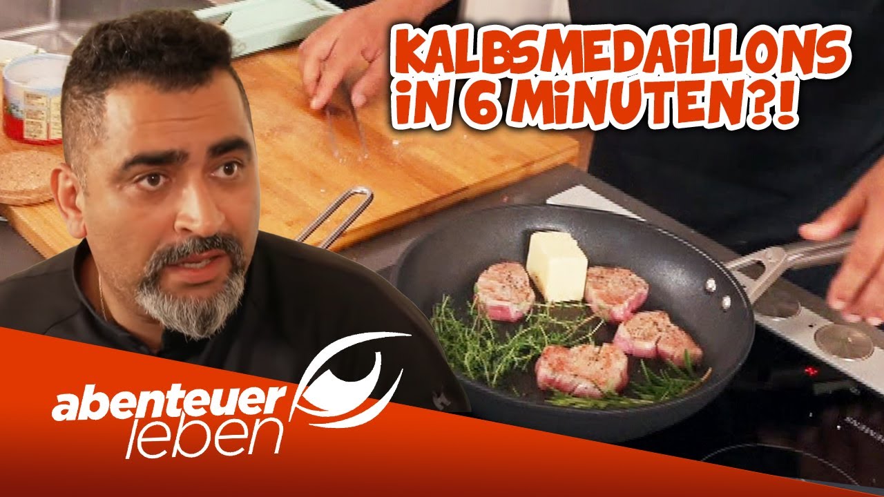BLITZ-Rezept: Kalbsmedaillons mit genialer Soße in 6 Minuten! | Abenteuer Leben