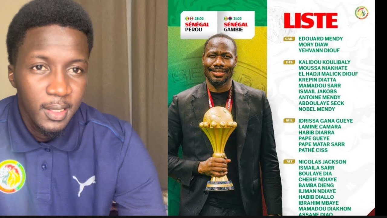 🚨 LISTE CHOC DE Pape Thiaw : 2 NOUVEAUX, 1 RETOUR… ET ÉNORME COUP DUR POUR Sadio Mané ! 😱🇸🇳