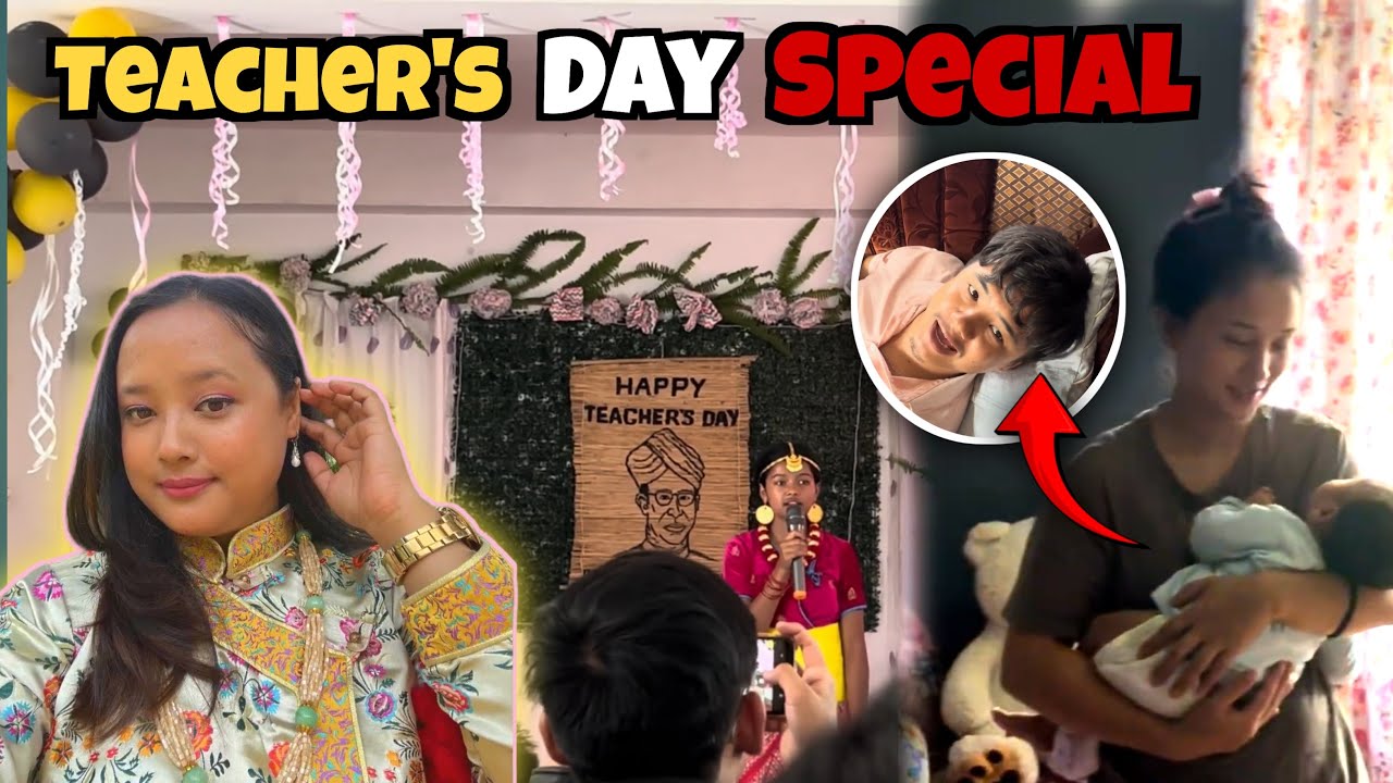 Experiencing Teacher’s Day as a Teacher 😱 A Special Journey 🥺🥰🙏 ft. @luvdavlogs