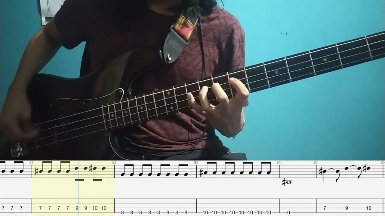 Just Another Girl - The Killers (Bass Cover + Tabs)