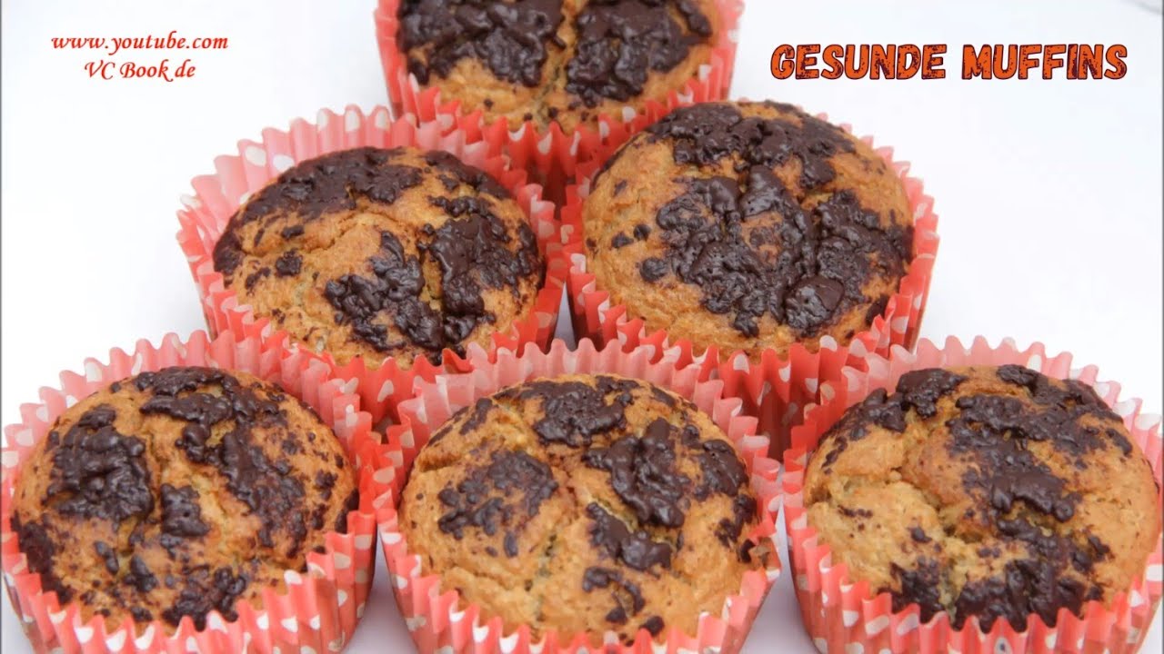 Gesunde Muffins mit Haferflocken / Muffins / ohne Zucker, ohne Mehl