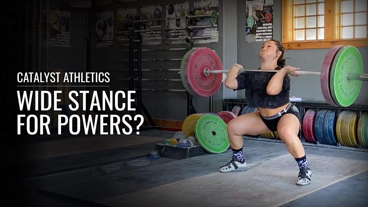 Power Snatch & Clean Wide Stance?