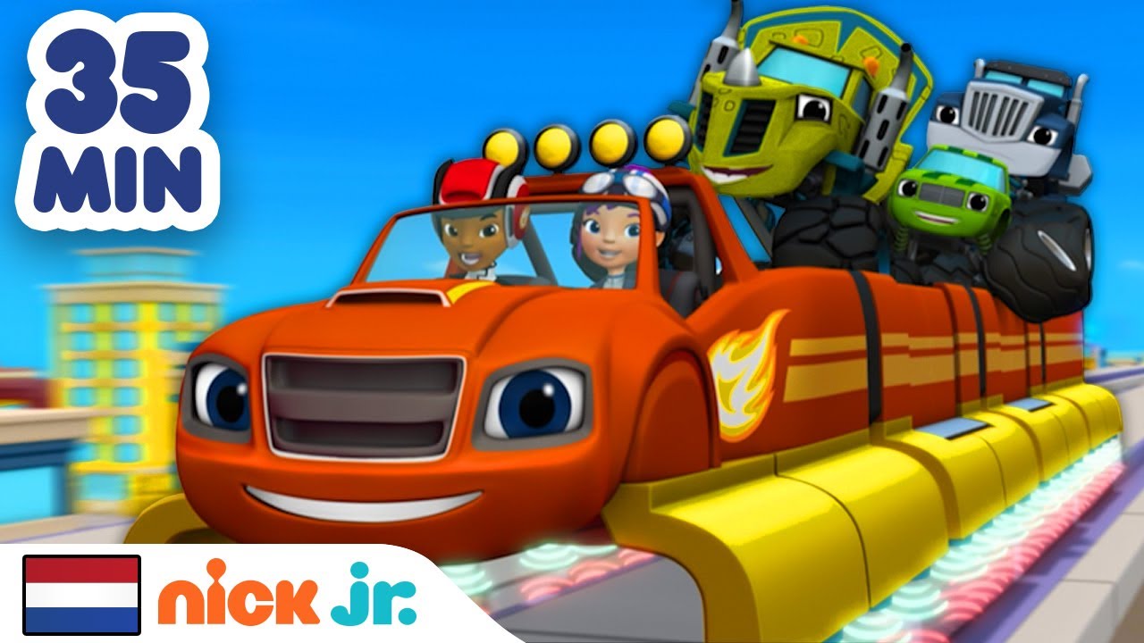 Blaze en de Monsterwielen | 40 min lang het beste van Seizoen 1 - Deel 2 | Nick Jr.