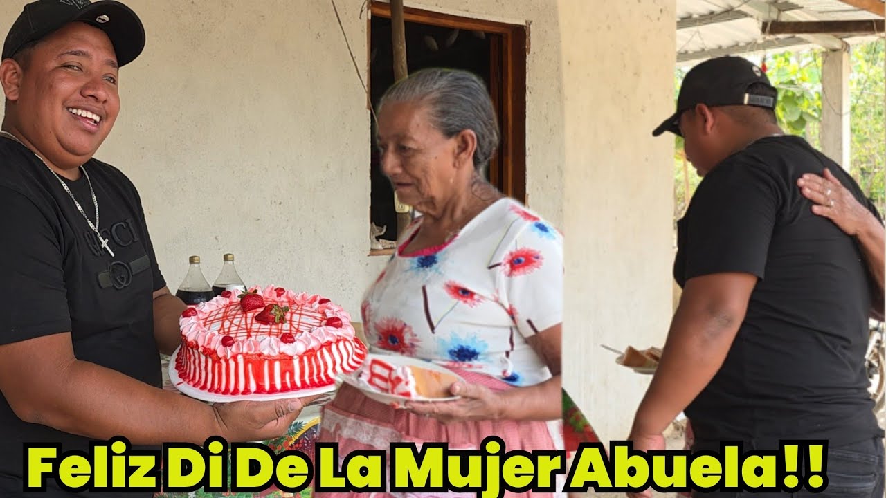Padre Santo!! Fredy Lleva Pastel a Su Abuela y Tía tomasa y Tía Maga