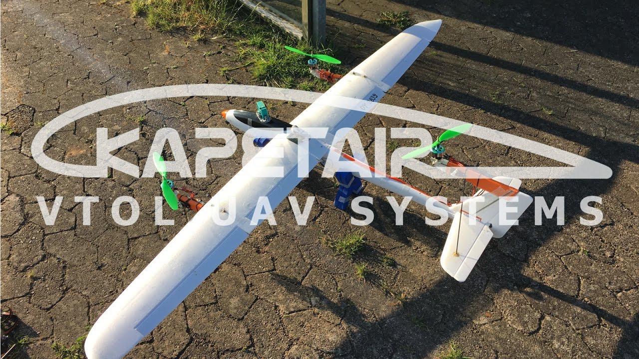 Proof of concept Test Flight VTOL UAV Tricopter