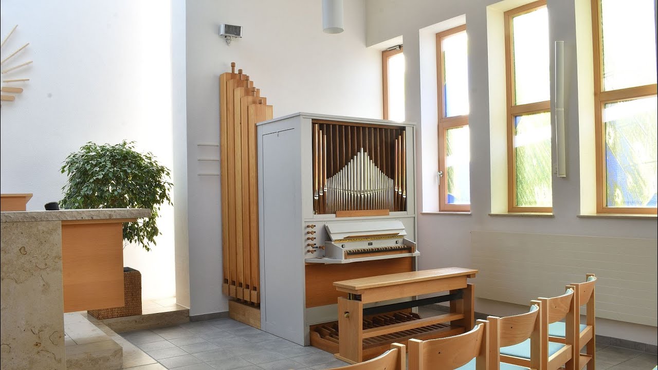 Die Orgel in der neuapostolischen Kirche Gunzenhausen - Buxtehude, Passacaglia d-Moll BuxWV 161