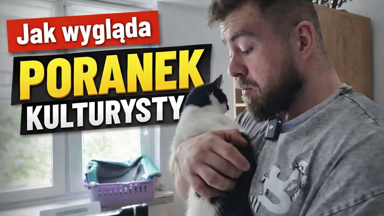Jak wygląda poranek 130kg kulturysty 