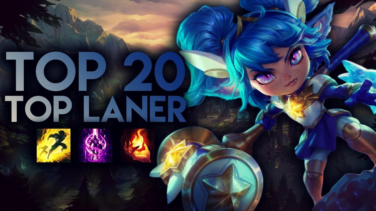 Top 20 TOP LANER Plays #01 | League of Legends