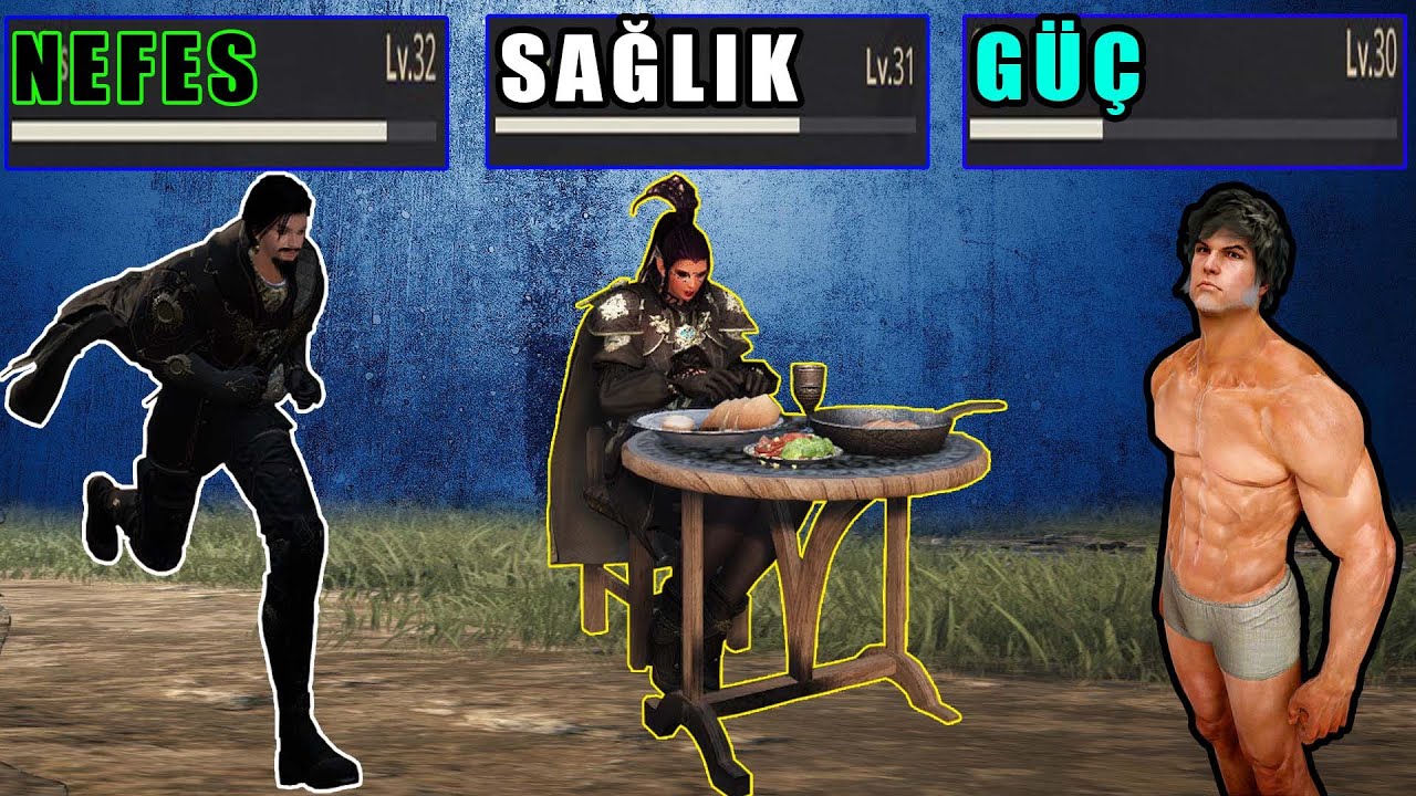 Black Desert - NEFES / GÜÇ / SAĞLIK  Nasıl Kasılır ? Bilinmeyenler ! Tüm Ayrıntılar - Hortkuluk BDO