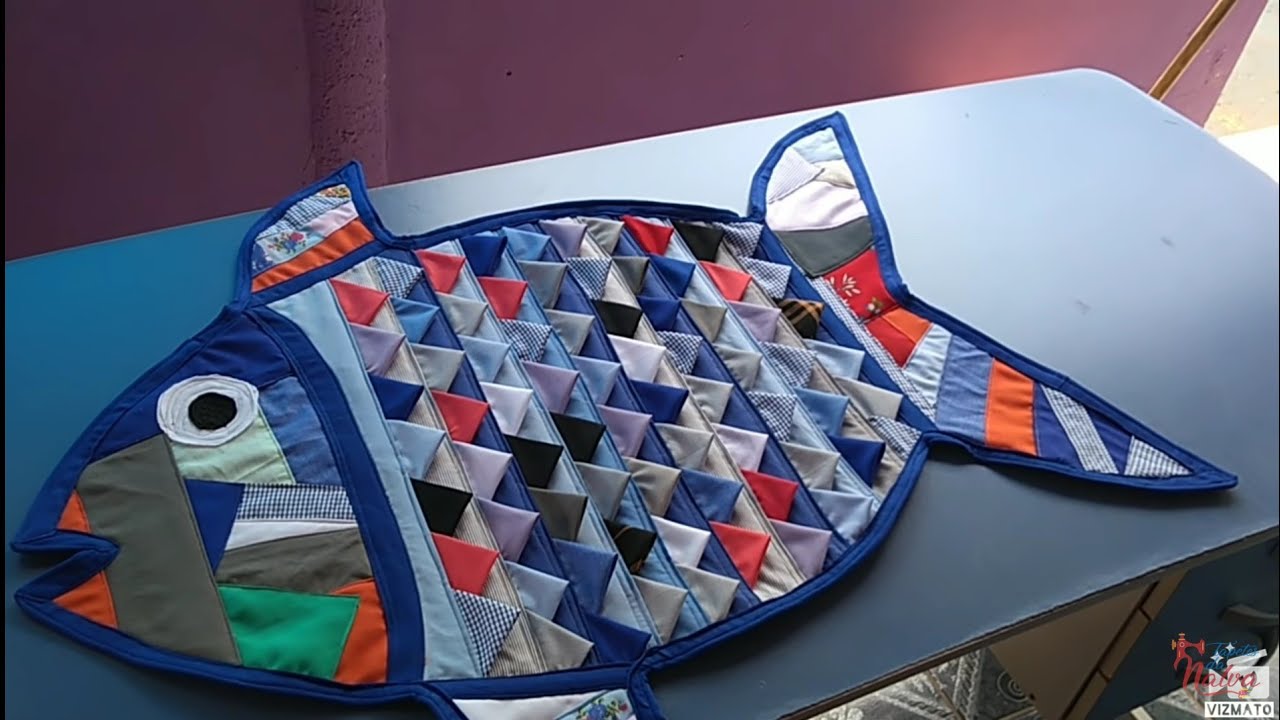 🐟MOLDE DO PEIXE 🐟🐠 COMO QUE EU FAÇO