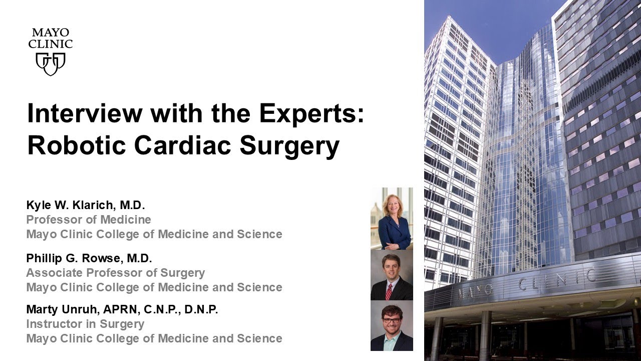 Robotic Cardiac Surgery