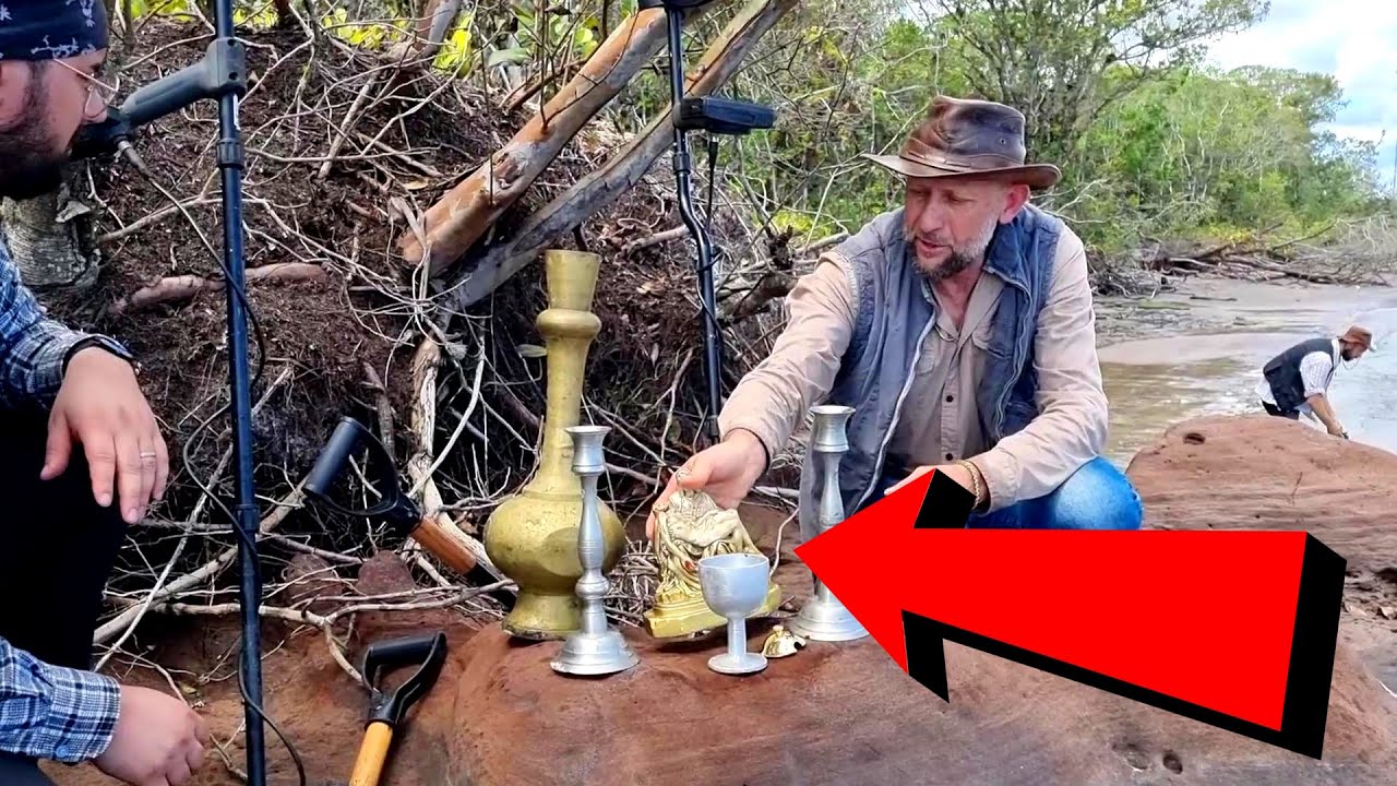 Tesouro encontrado na PRAIA encantada