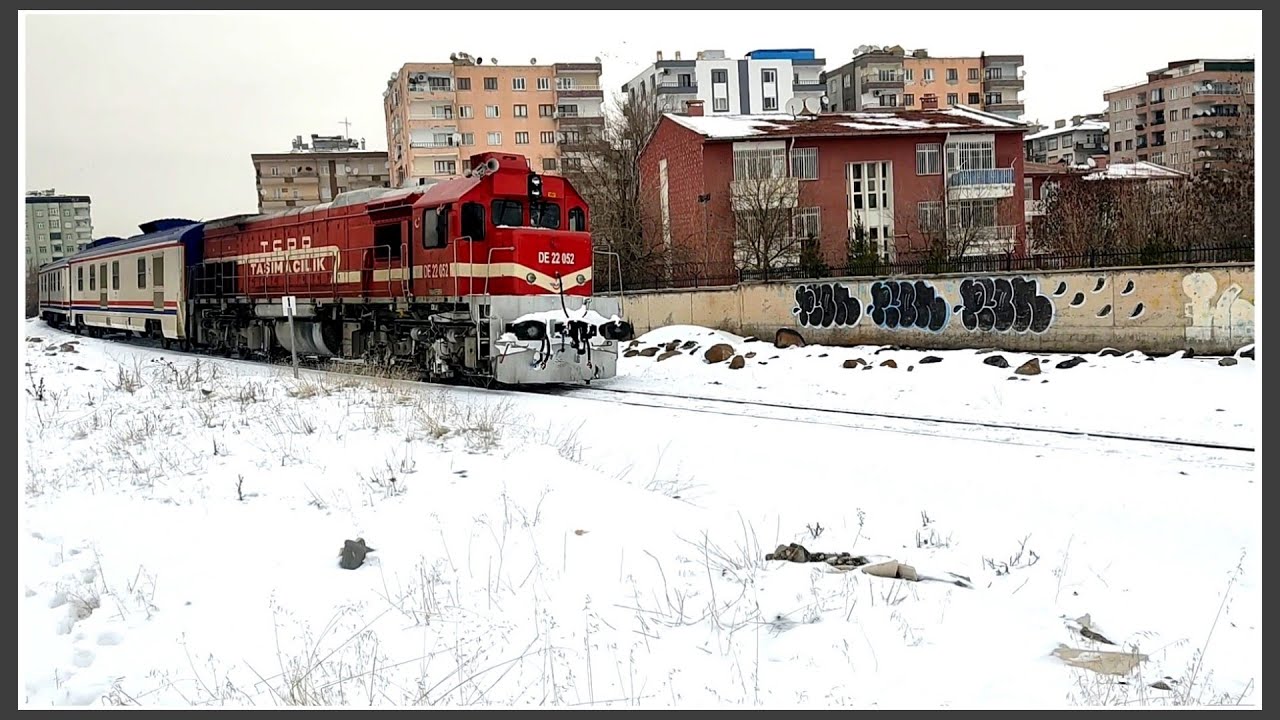 KARLI HAVADA GÜNEY EKSPRESLERİ DERLEMESİ | 4 FARLI EKSPRES TRENLER | TCDD 