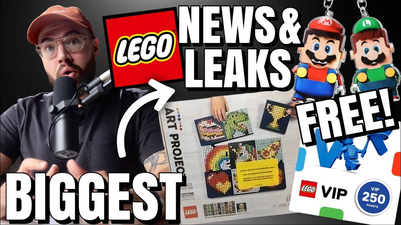 BIGGEST LEGO Leaks and NEWS 2021 | LEGO Nintendo Promos and ART