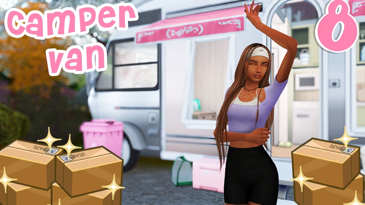 MOVING IN THE CAMPER VAN💗‬BARBIE LEGACY‪‪💗GEN 4 x 08